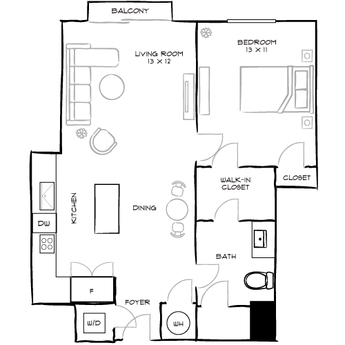Furnished Diagram